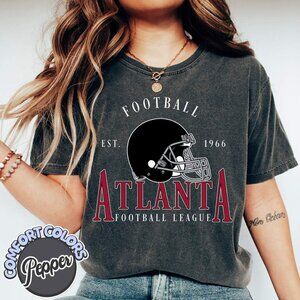Atlanta Football Heritage Feel Comfort Colors T-Shirt 159